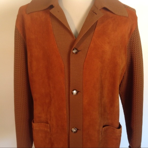suede sweater jacket